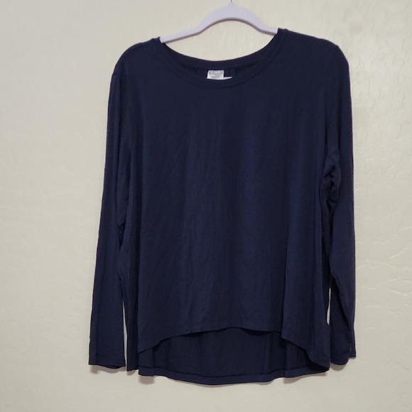Athleta Tops - Elegant Navy Long Sleeve Women's Top
